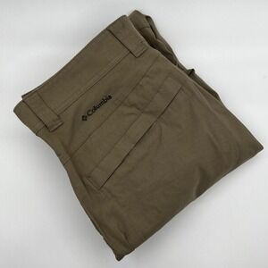 Columbia Omni-Shield Hiking Pants Mens 34x30 Tan Excellent Utility Cargo Trail